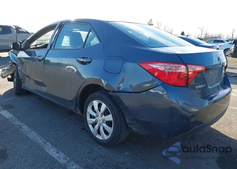 2018 Toyota Corolla Le z USA, uszkodzony, nr VIN 2T1BURHE4JC005291